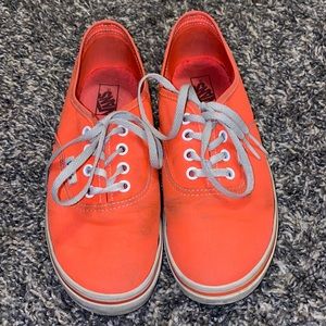 Vans neon pink/ orange